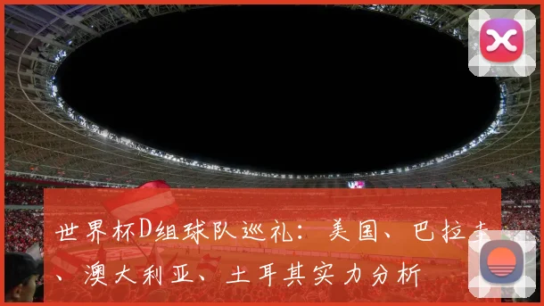 世界杯D组球队巡礼:美国、巴拉圭、澳大利亚、土耳其实力分析
